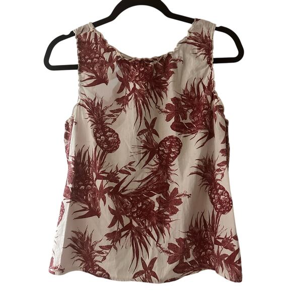 100% cotton tropical printed tank by a.n.a. a new approach - Picture 1 of 4